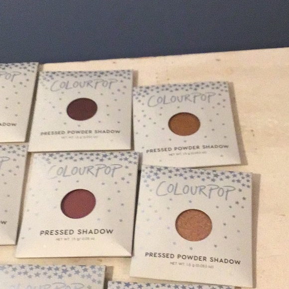 Colourpop Pressed Powder Eye Shadow New In Box lot 22 + Magnetic palette All New - Picture 4 of 9
